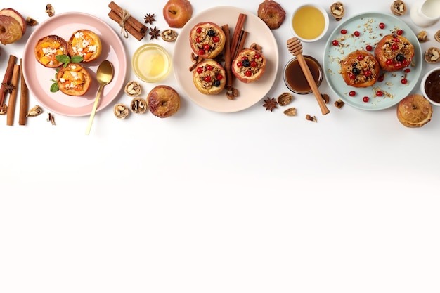 Zestaw potraw na stole